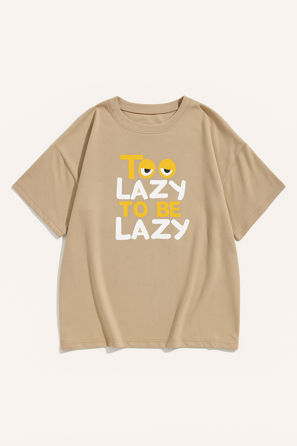 Dusty beige Graphic Tee