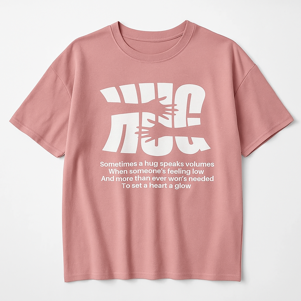 Dusty pink Graphic Tee