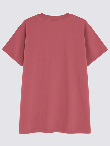 Dusty pink Graphic Tee