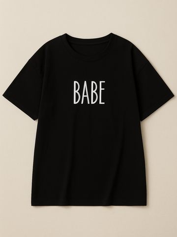 Dusty black Graphic Tee